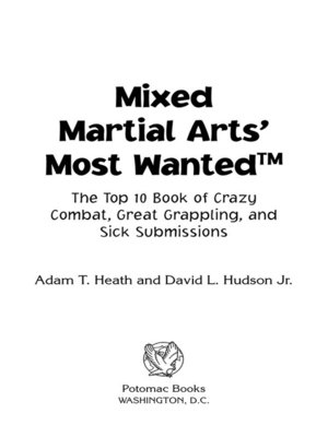 cover image of Mixed Martial Arts' Most Wanted&#8482;
